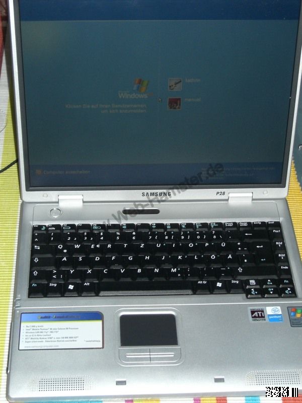 Notebook Akkubrand Foto 1