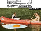 Spiegelei im Wasser
