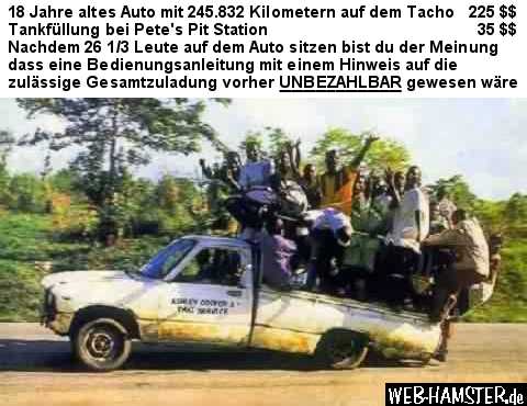 Autos in Afrika - Unbezahlbar Bild